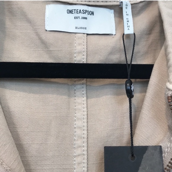 ONE SPOON X FREE PEOPPE  Sleeveless Zip-Up Romper EXTRA LARGE NWT - Picture 4 of 7